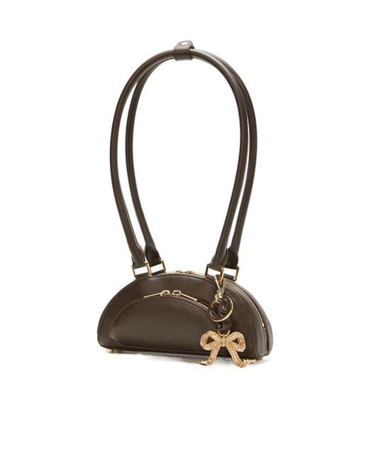 Self-Portrait Multicolor Leather Mini Shoulder Bag