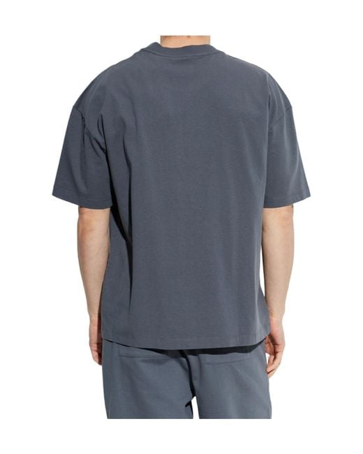 AllSaints Blue Xander Oversized T-Shirt for men