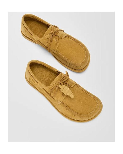 Loewe Multicolor Campo Boat Shoe for men