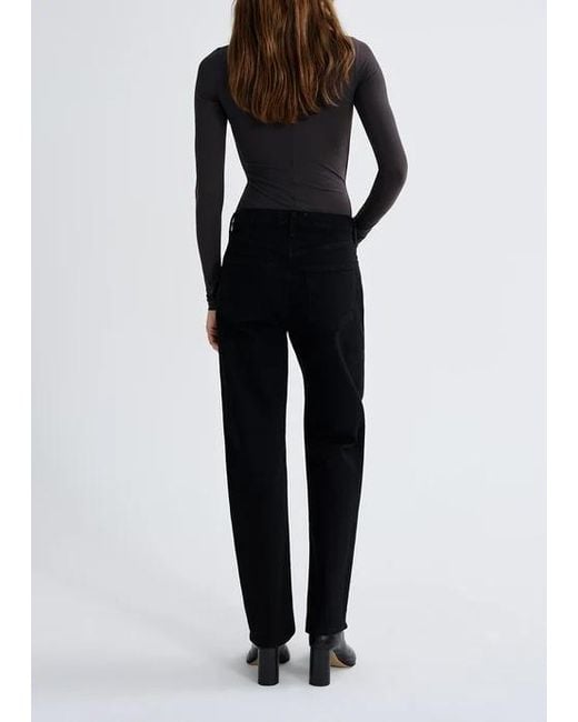 Agolde Black Lupin Bodysuit
