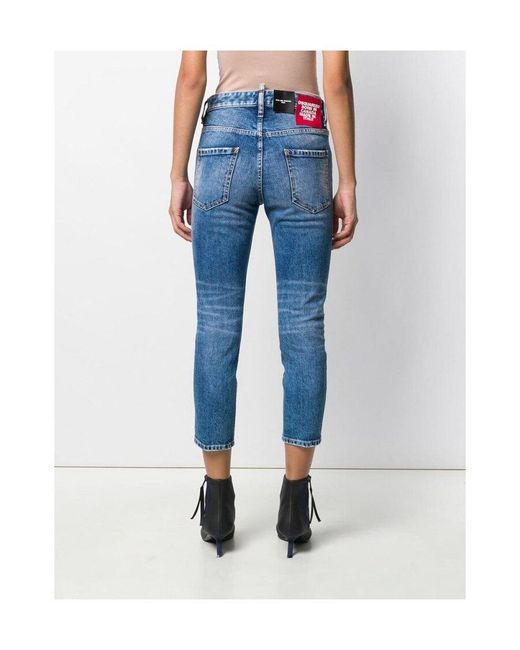 DSquared² Blue Classic Slim-Fit Jeans