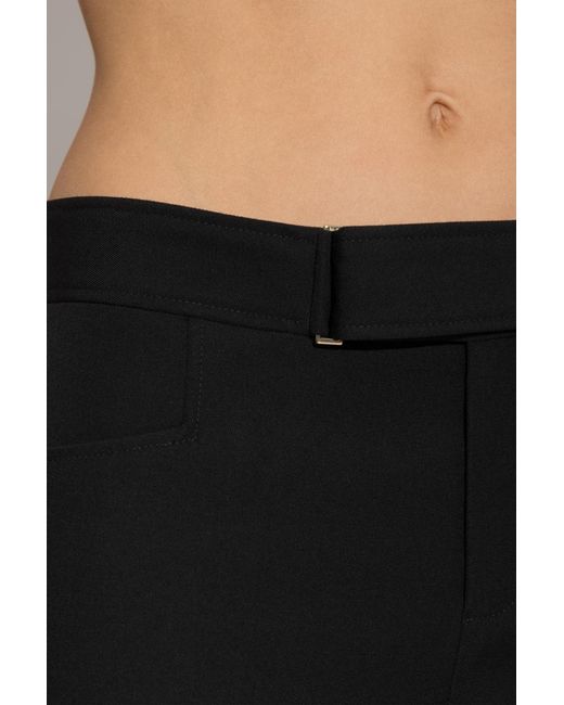 Balmain Black Casual Pants With Pockets for men