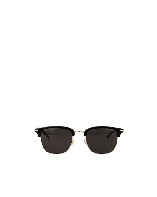 Montblanc Multicolor Eyewear Square Frame Sunglasses for men