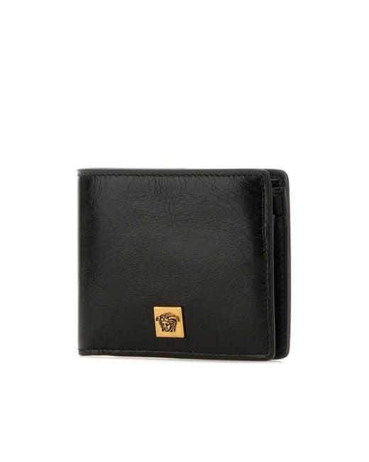 Versace Black Bifold Wallet for men