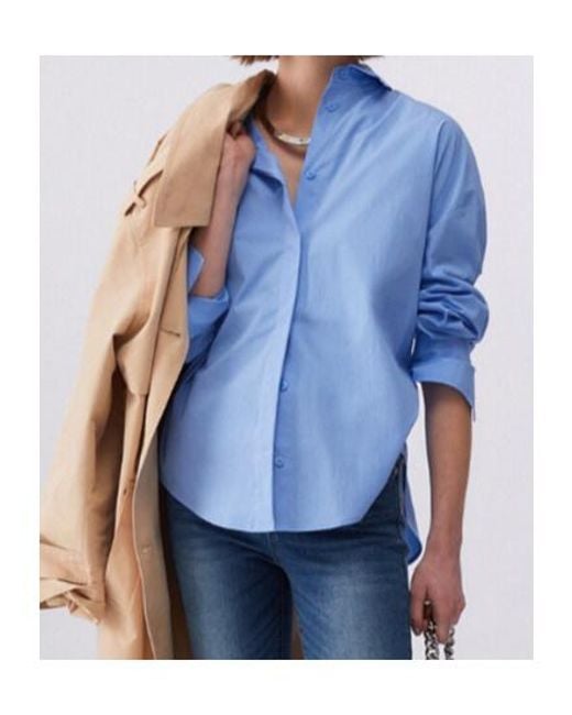 Liu Jo Blue Button Shirt