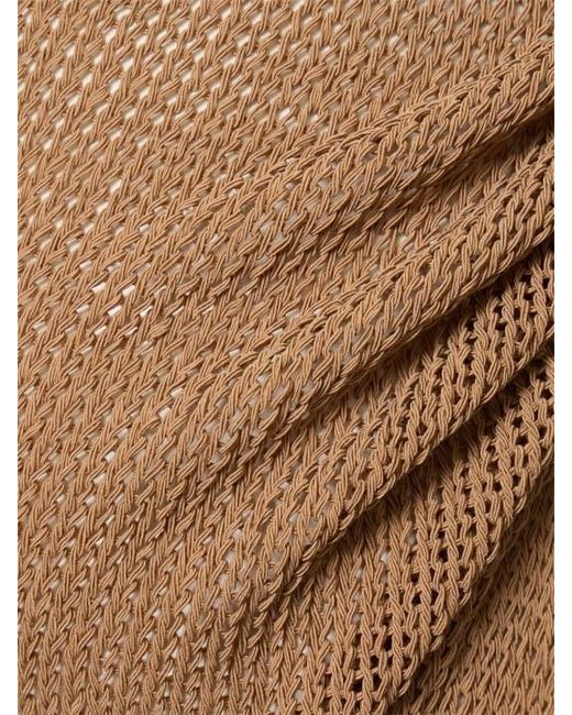 AYA MUSE Natural Knitted Skirt
