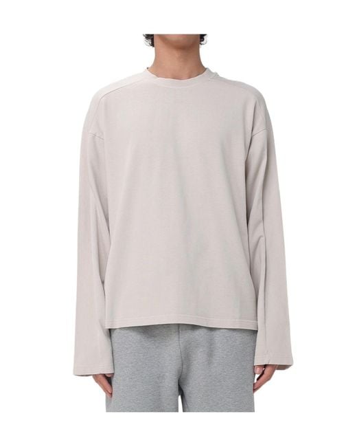 Entire studios Gray Regular Fit Crewneck Sweatshirt for men