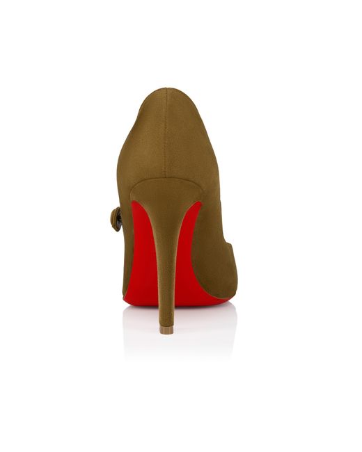 Christian Louboutin Green Mary Fannylove Pumps