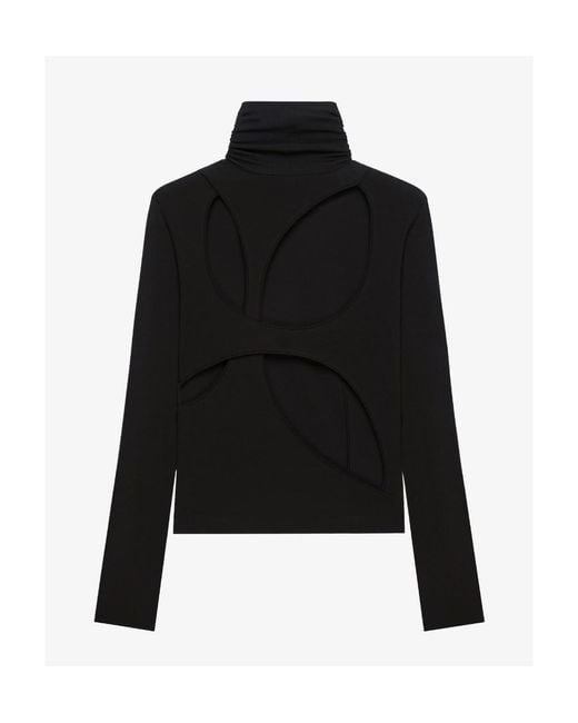 Givenchy Black Turtleneck Knit Jumper