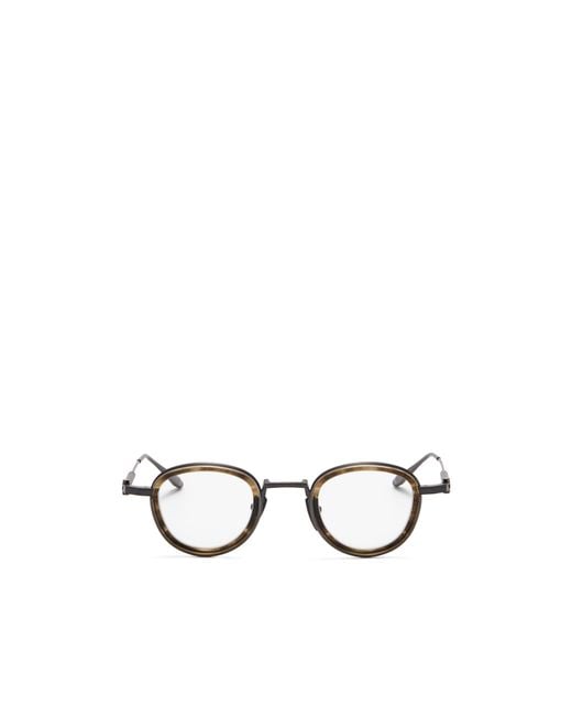 Akoni White Agile Plain Mirror for men