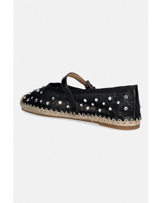 MICHAEL Michael Kors Black Lynn Embellished Espadrilles