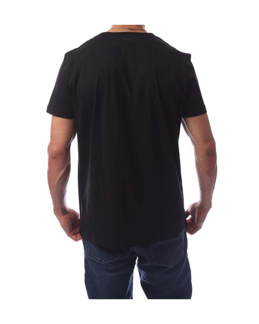 Boss Black Logo Crew-Neck T-Shirt for men