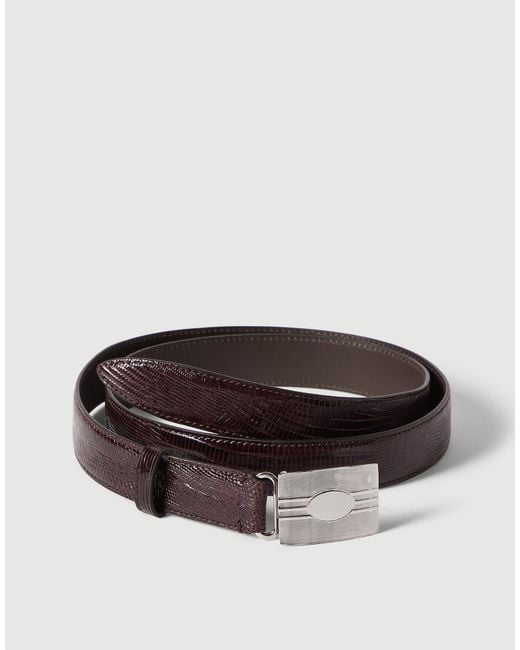 Brunello Cucinelli White Adjustable Waist Belt for men