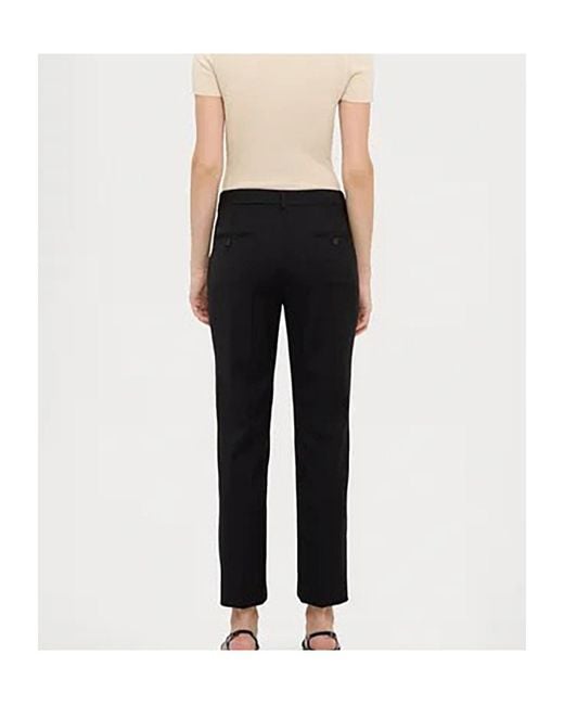 Weekend by Maxmara Black Casual Trousers With Belt Loops