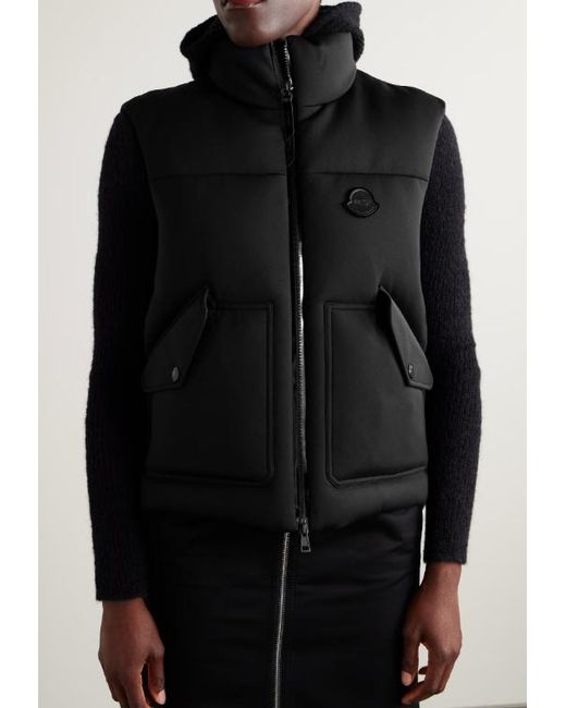 Moncler Black "Otis" Padded Vest