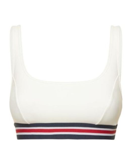 The Upside White Rory Tennis Bra Top