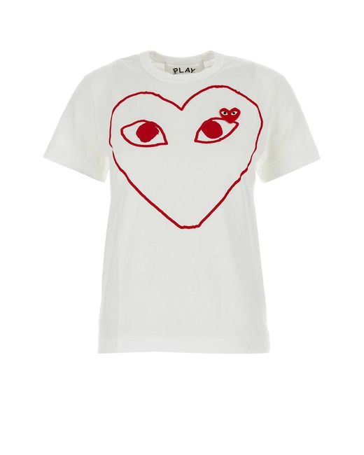 COMME DES GARÇONS PLAY Gray T-Shirt
