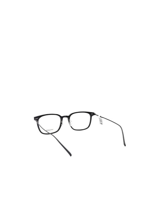 Saint Laurent White Logo Flat Mirror