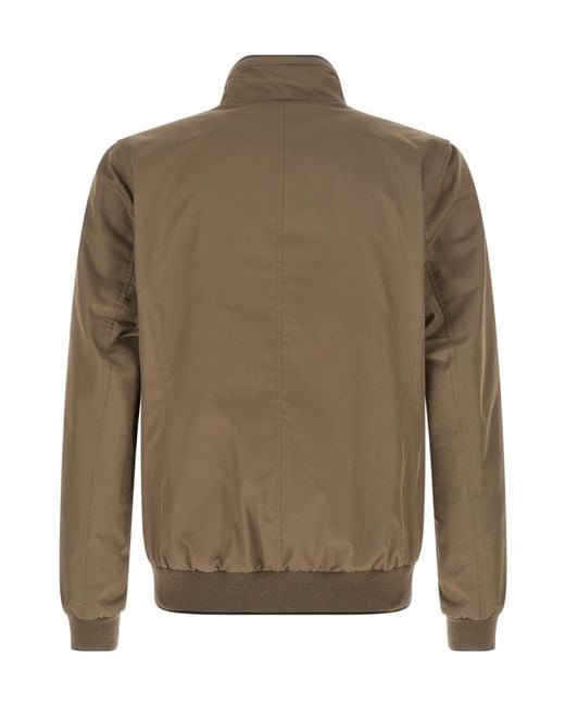 Moorer Green Manetti-Wk Bomber Jacket for men