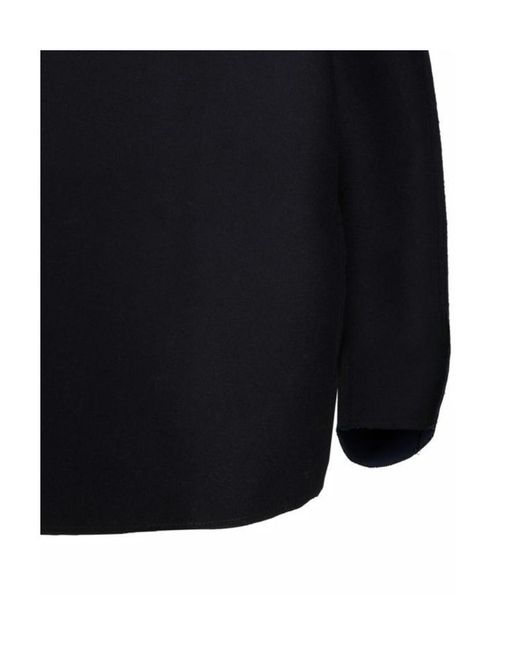 Sunnei Blue Round-Collar Casual Jacket for men