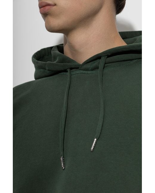 DSquared² Green Long-Sleeved Hooded Sweatshirt for men