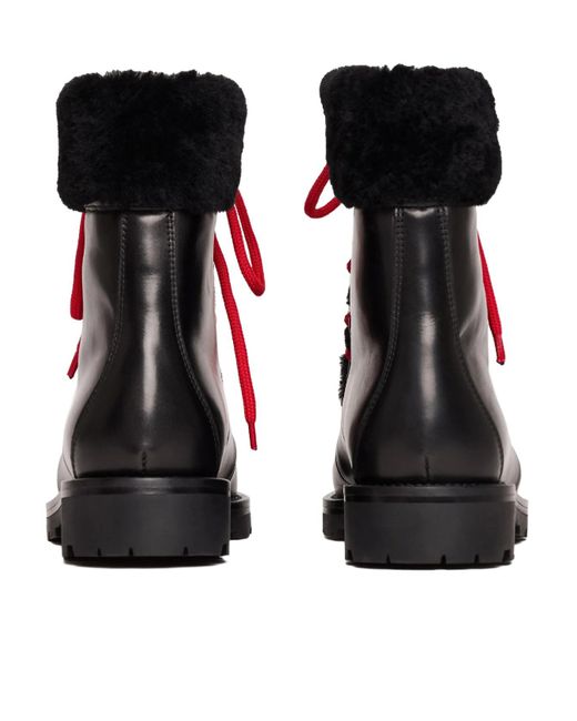Scarosso Black Kat Fur Boots