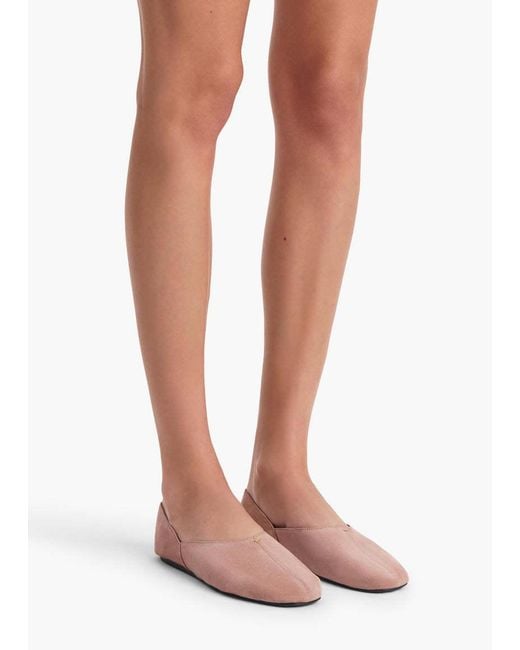 Khaite Brown Jane Ballet Flats