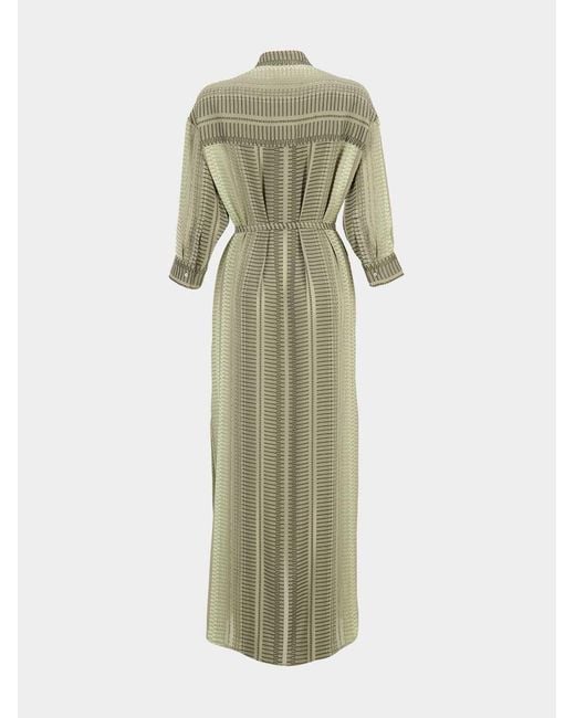Zeus + Dione Green Maira Dress