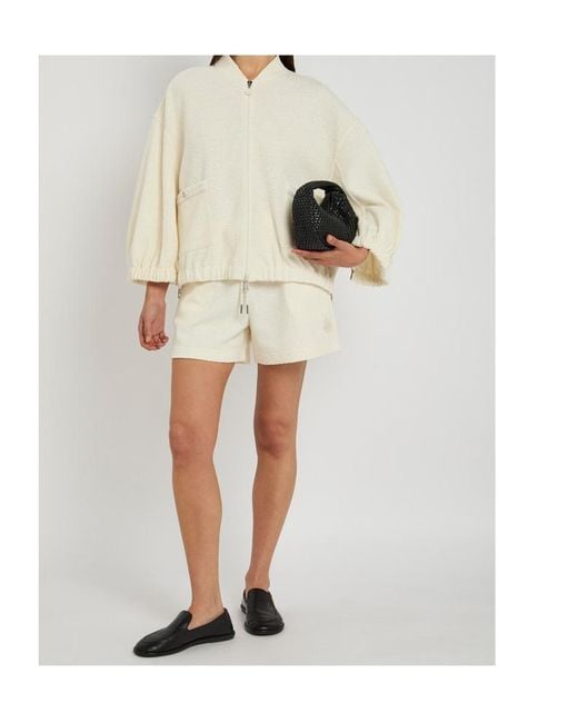 Moncler Natural Terry Sweatshirt