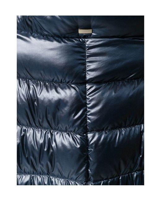 Herno Blue Feather Down Puffer Jacket