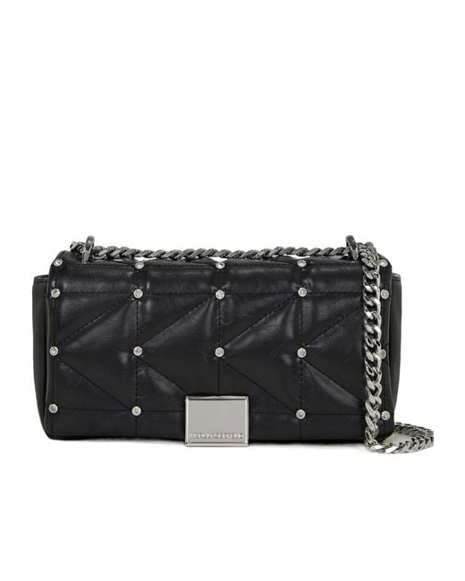 Karl Lagerfeld Black K/Kuilt Small Crossbody Bag