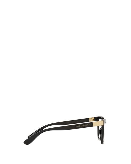 Dolce & Gabbana White Eyewear Cat-Eye Glasses