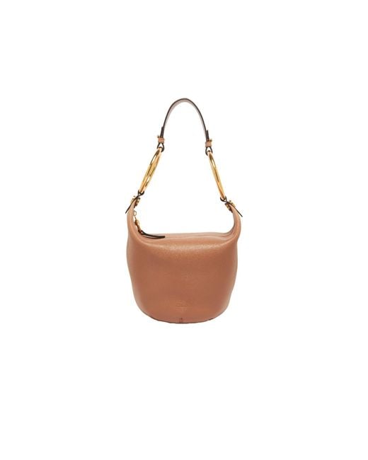 Chloé White Zippered Shoulder Bag