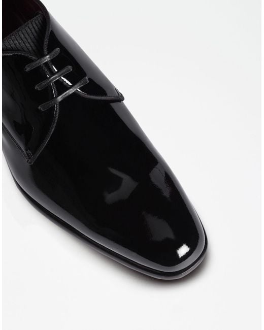 Dolce & Gabbana Black Tie Business Casual Shoes for men