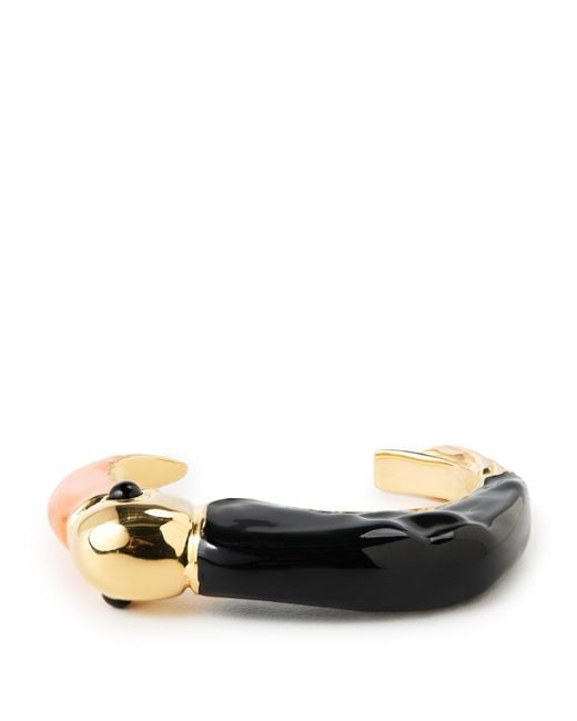 Chloé Black Simple Bangle Bracelet