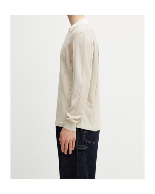 Filling Pieces Natural V-Neck Pullover for men