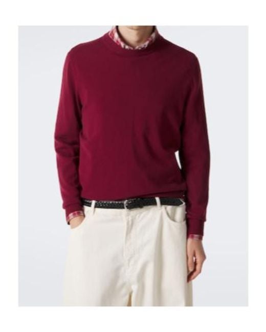arch4 Red Mr Carlos Cashmere Sweater for men