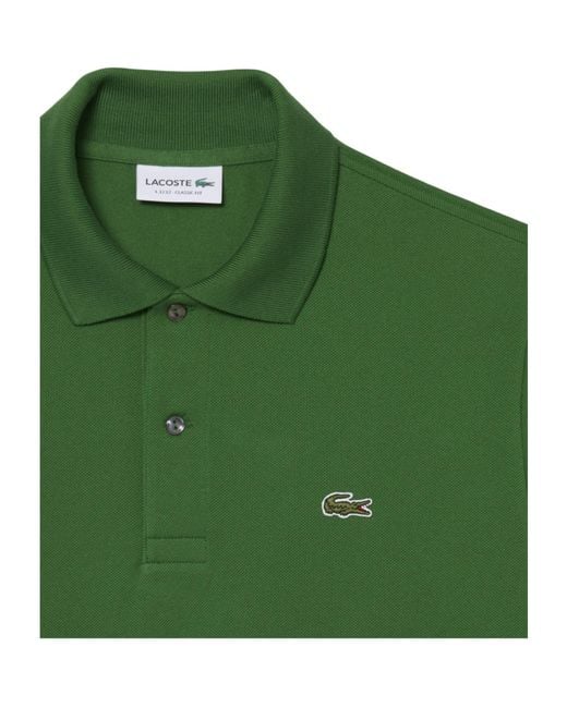 Lacoste Green Classic Fit L.12.12 Original Polo Shirt for men
