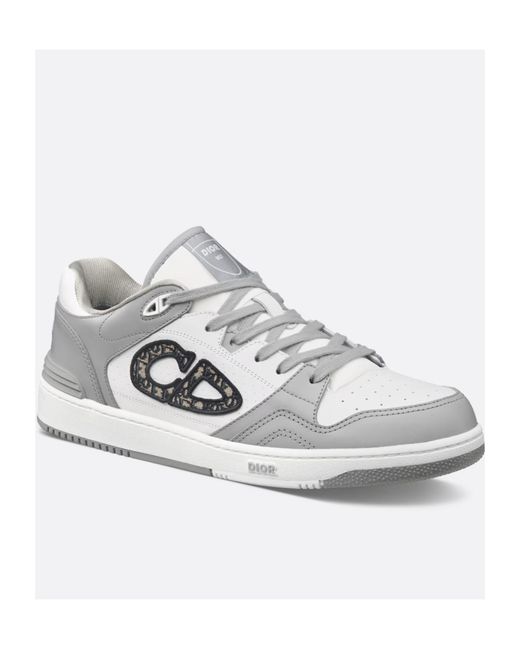 Dior White Homme B57 Low-Top Sneakers for men