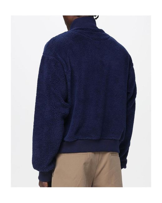 Bally Blue Long-Sleeved Sweatshirt for men