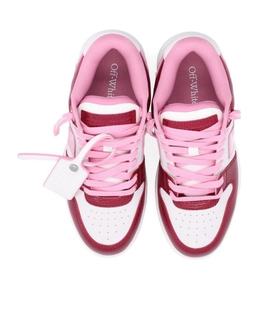 Off-White c/o Virgil Abloh Pink Out Of Office Sneaker