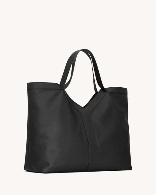 Saint Laurent Black Y Maxi Tote Bag for men