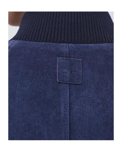 Dior Blue Harrington Jacket for men