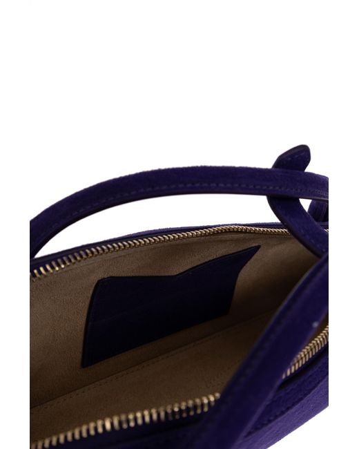 Alaïa Blue Teckel Zippered Tote