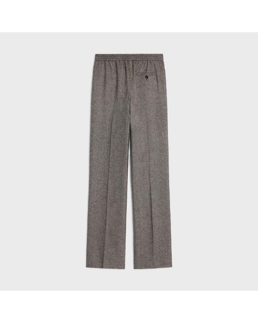 Céline Gray Drawstring Trousers