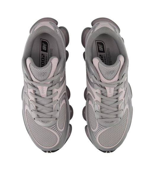 New Balance Gray Abzorb 2000 Lace-Up Sneakers for men