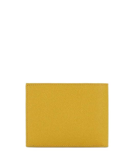 Dolce & Gabbana Yellow Logo Details Wallet for men