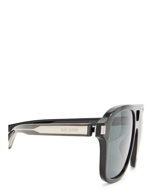 Saint Laurent Multicolor Arm Plate Sunglasses