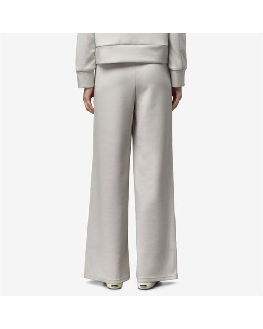 K-Way Gray Loire Light Spacer Palazzo Pants