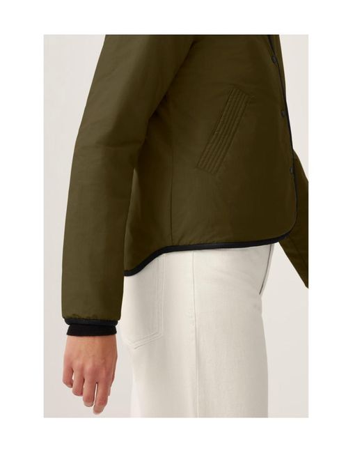 Canada Goose Green Annex Logo Patch Reversible Jacket